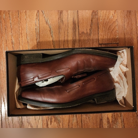 Johnston And Murphy Sz 12 Brown Mens Slip On Dress Shoes main image 7